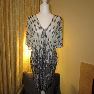 Black&White Dolman Tunic